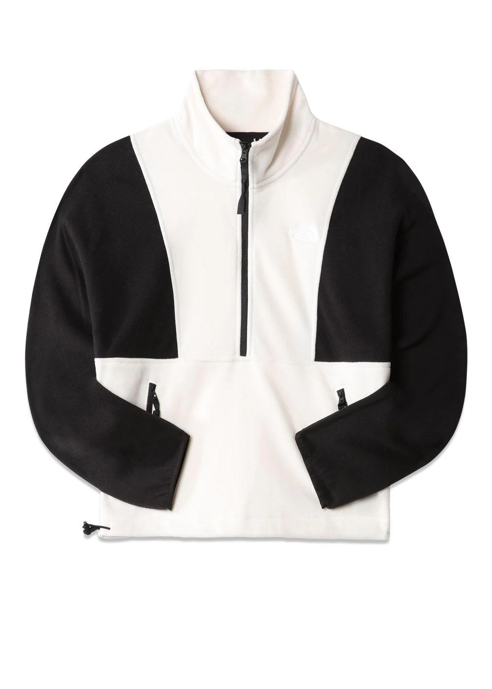 W ATTITUDE 1/4 ZIP - Gardenia White/Tnf Black