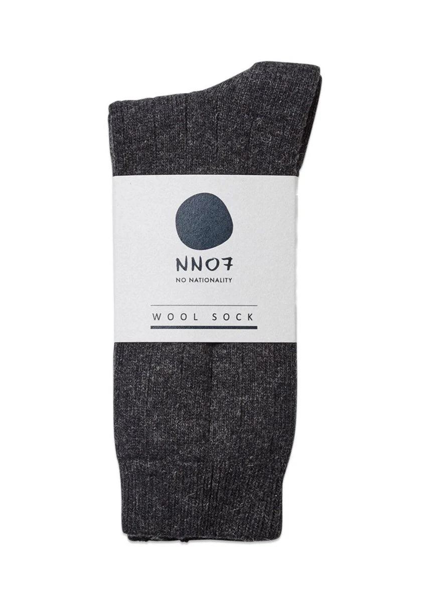 Sock One 9055 - Grey Mel.