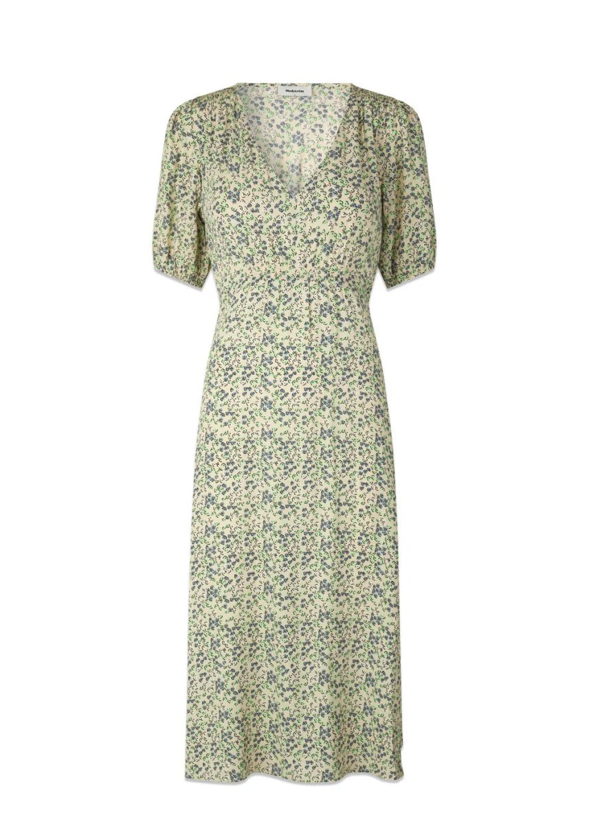 RavenMD long print dress - Bobble Bloom Jade