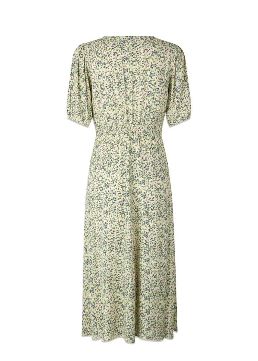 RavenMD long print dress - Bobble Bloom Jade - Image 2