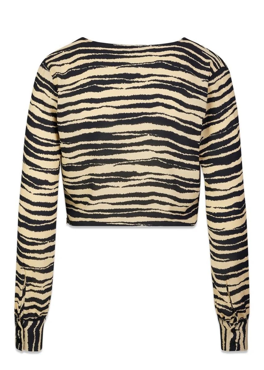 BeckyMD print top - Moonstone Tiger - Image 2