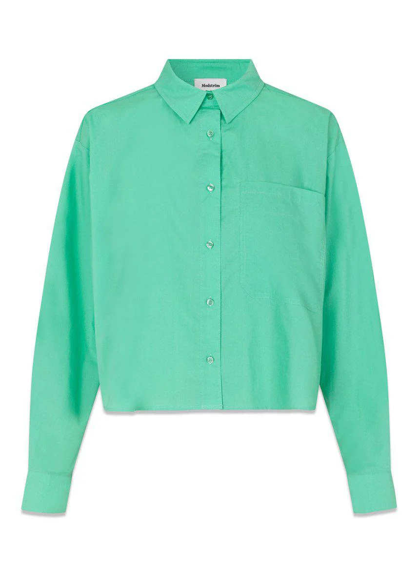 TapirMD cropped shirt - Calm Jade