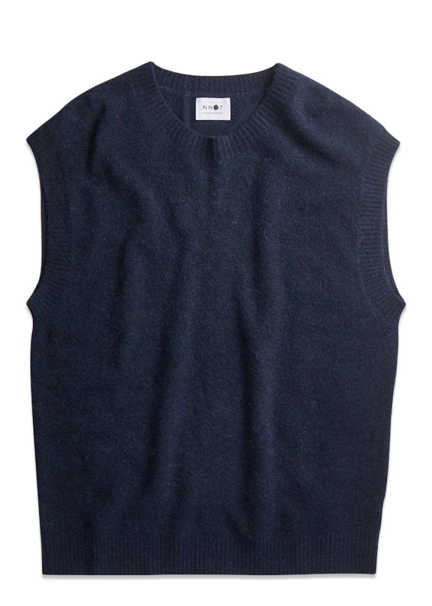 Crew neck vest 6501 - Navy Blue