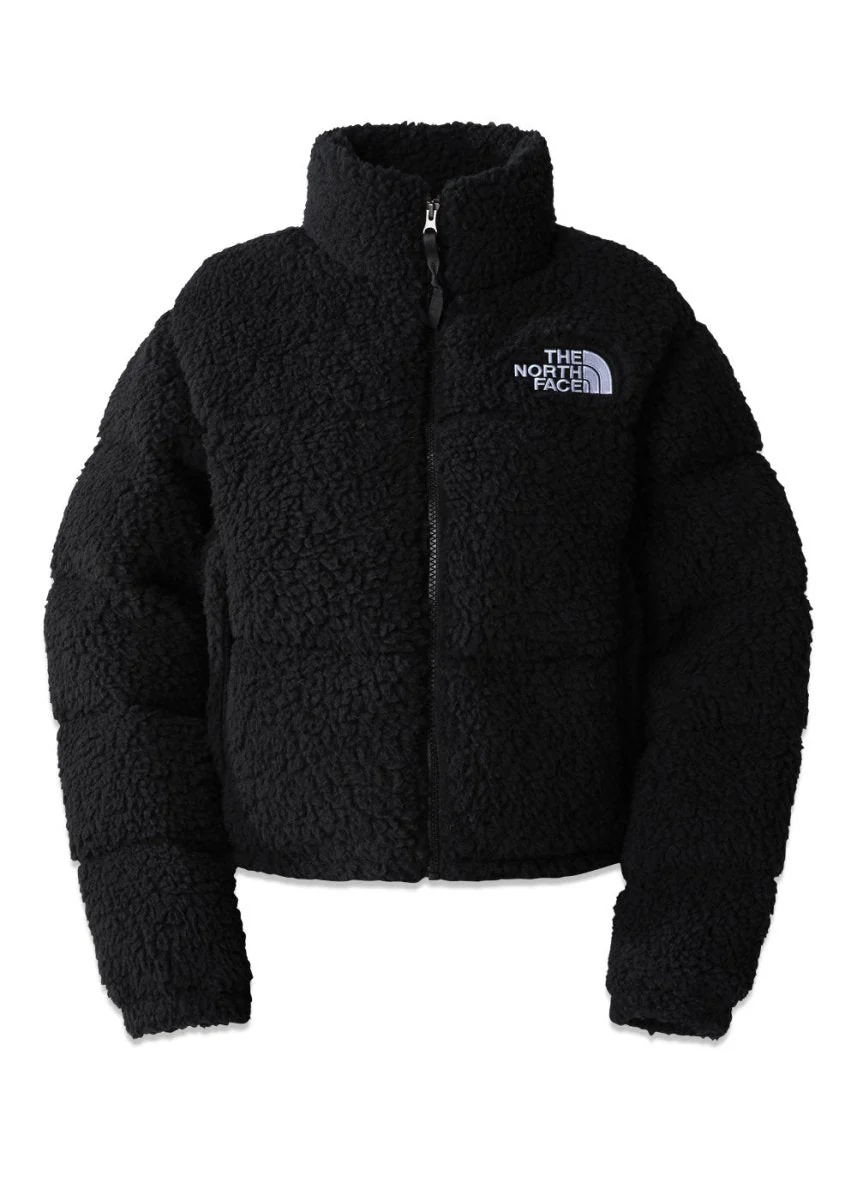 W HP NUPTSE JACKET - Tnf Black