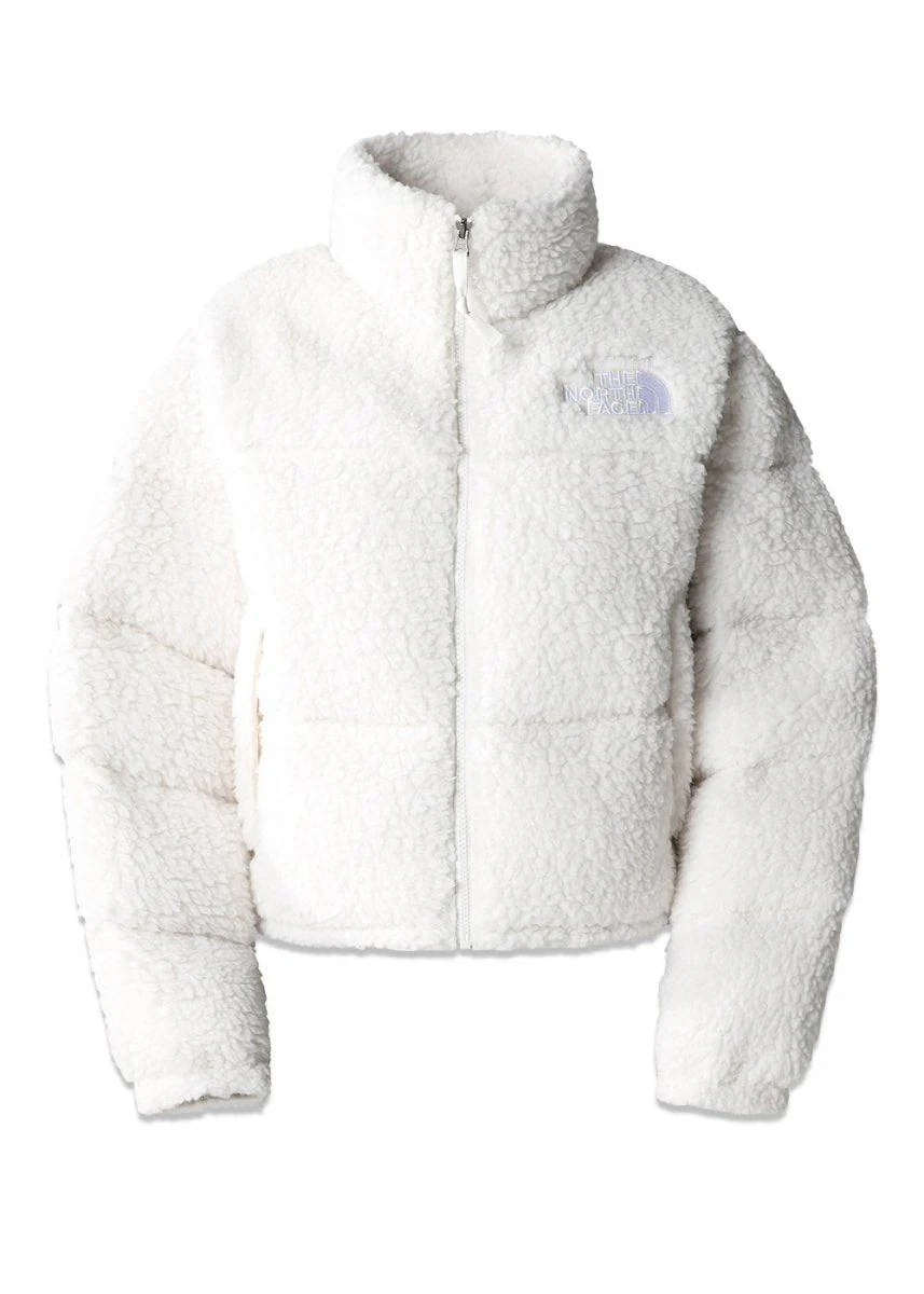 W HP NUPTSE JACKET - Tnf Black/Gardenia White