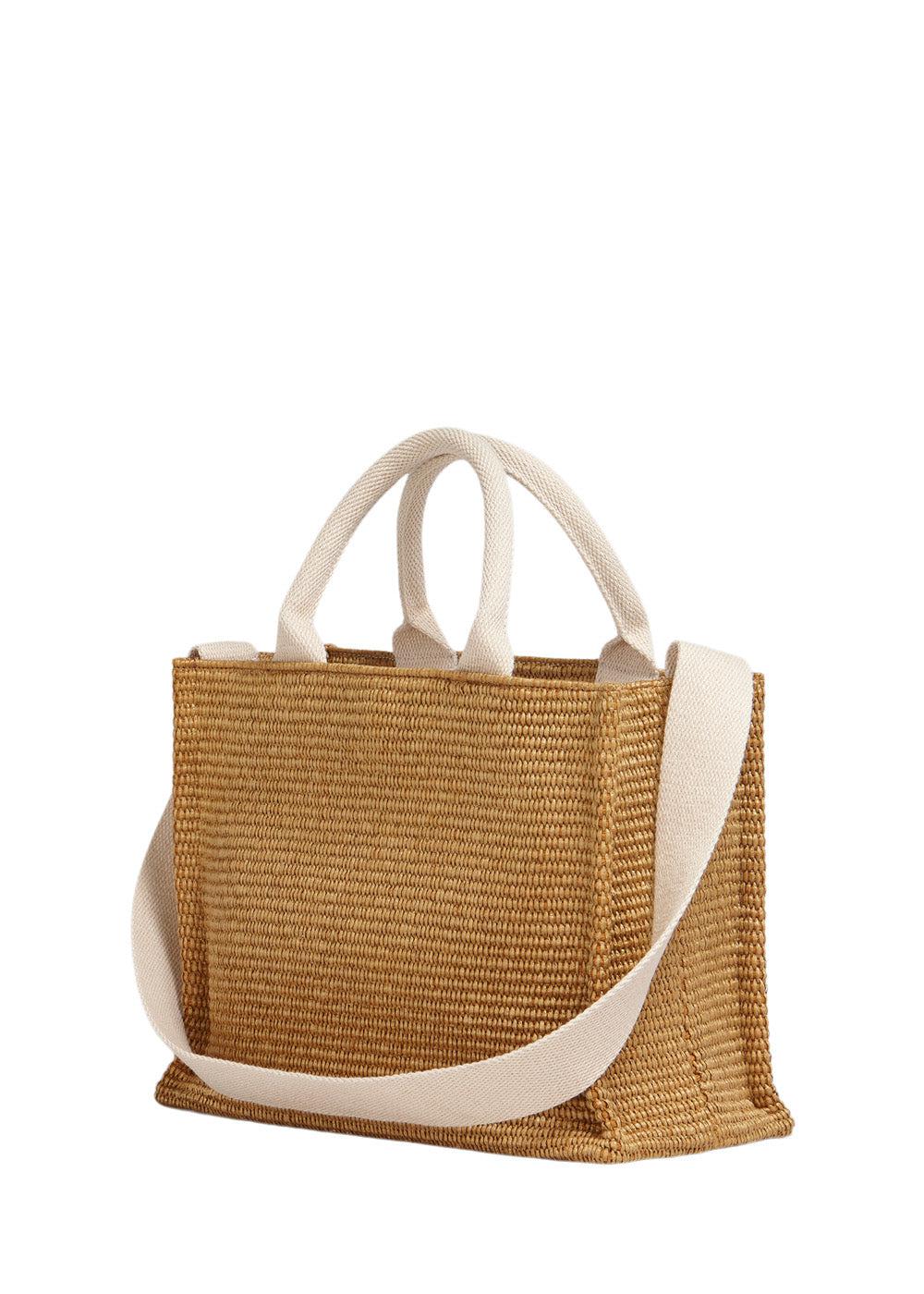 SHOPPING BAG - Raw Sienna/Natural - Image 4