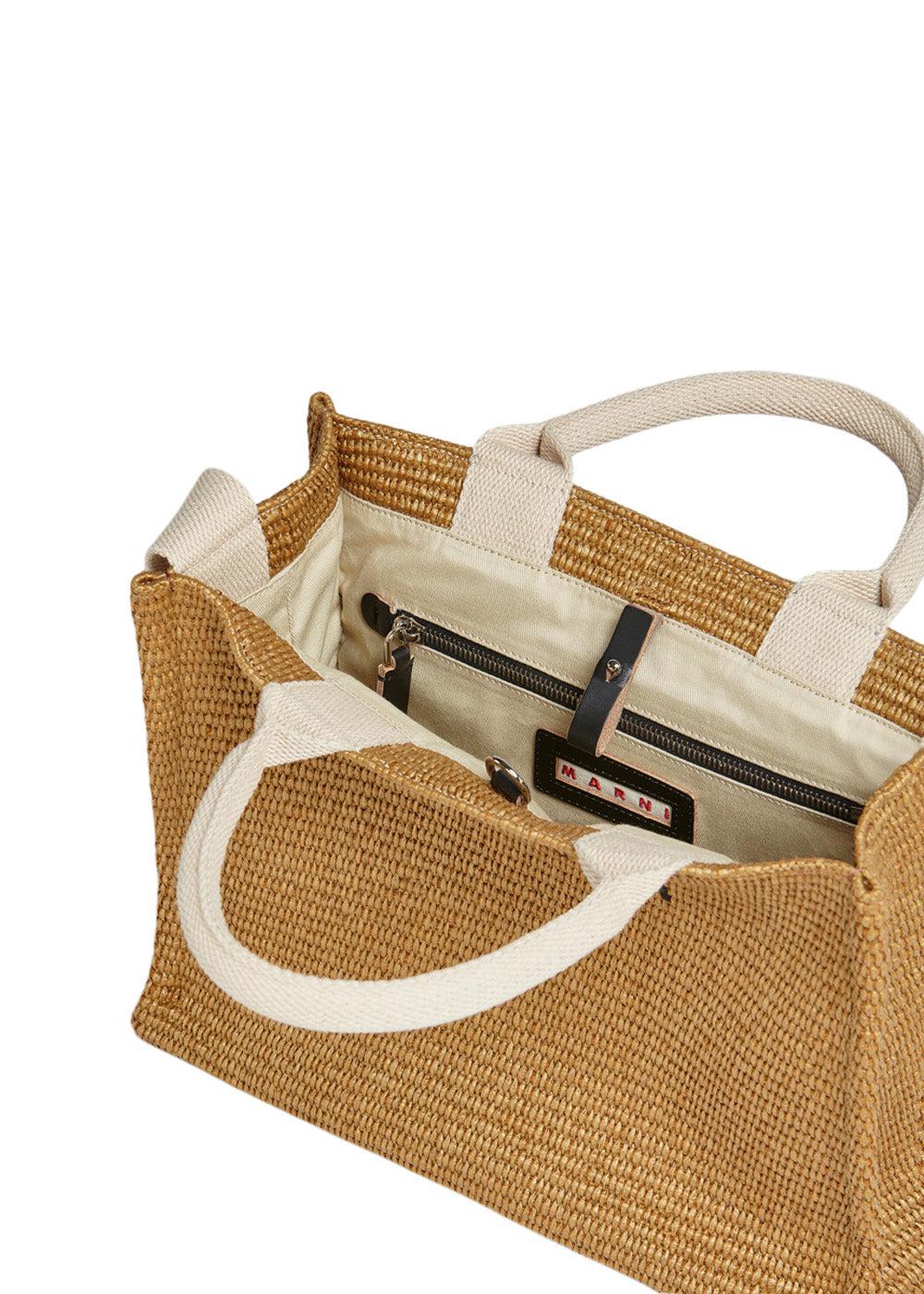 SHOPPING BAG - Raw Sienna/Natural - Image 5
