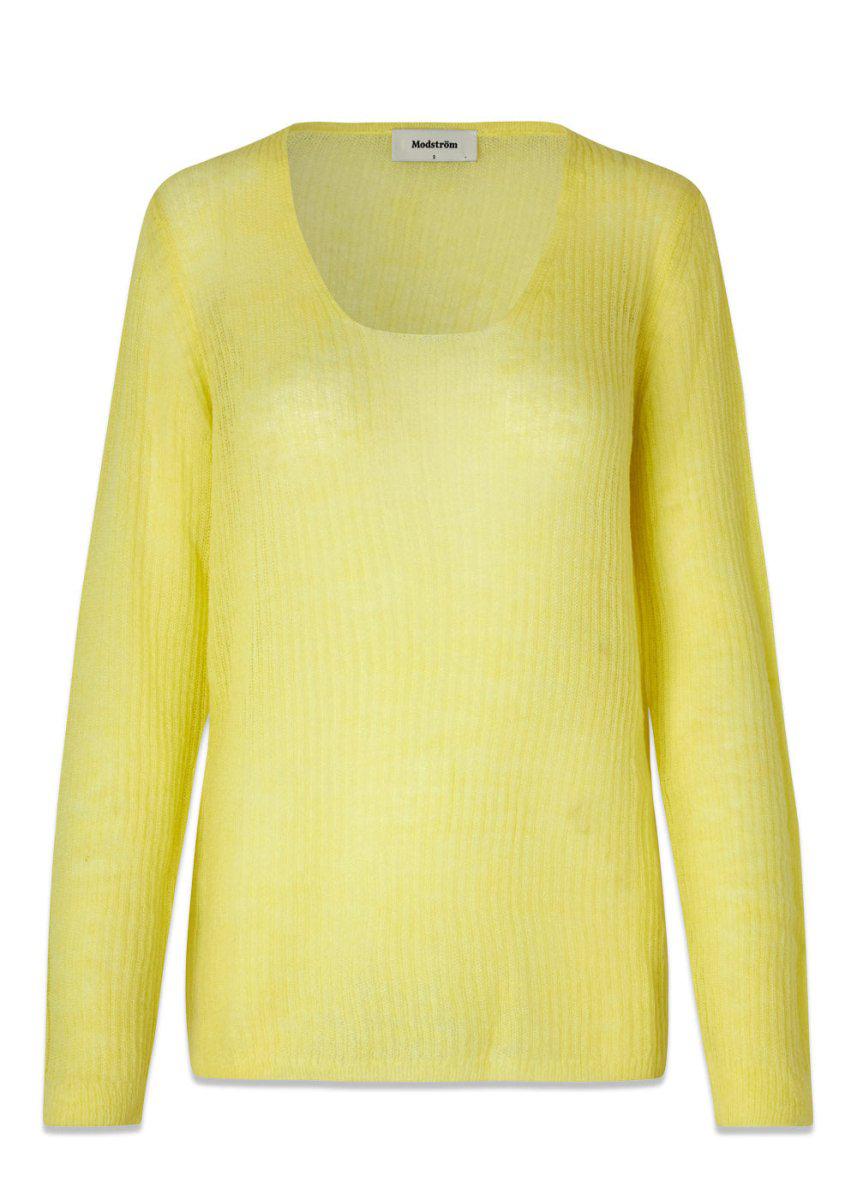 CordellMD o-neck - Yellow Pear