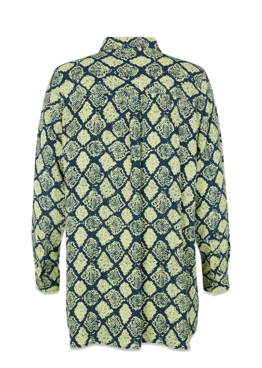 CamilaMD print shirt - Yellow Snake - Image 2