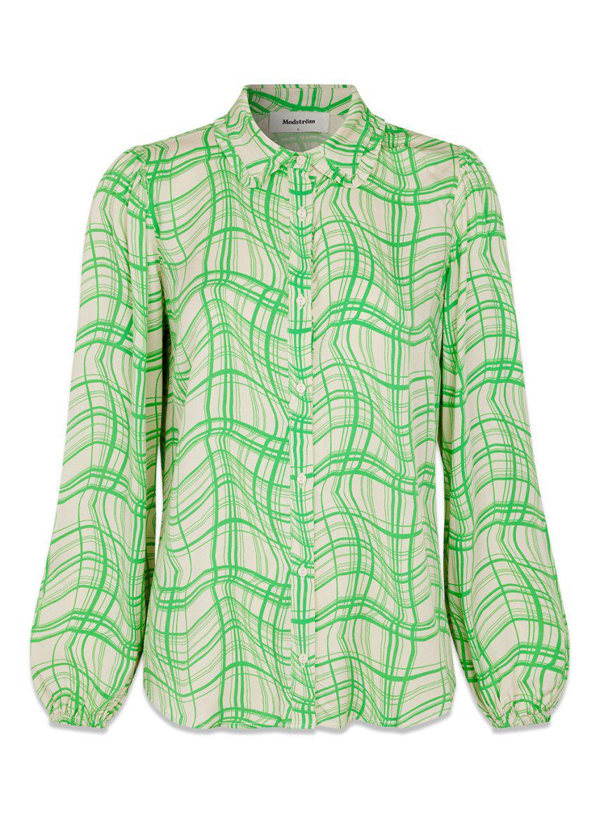 CarsenMD print shirt - Distorted Check