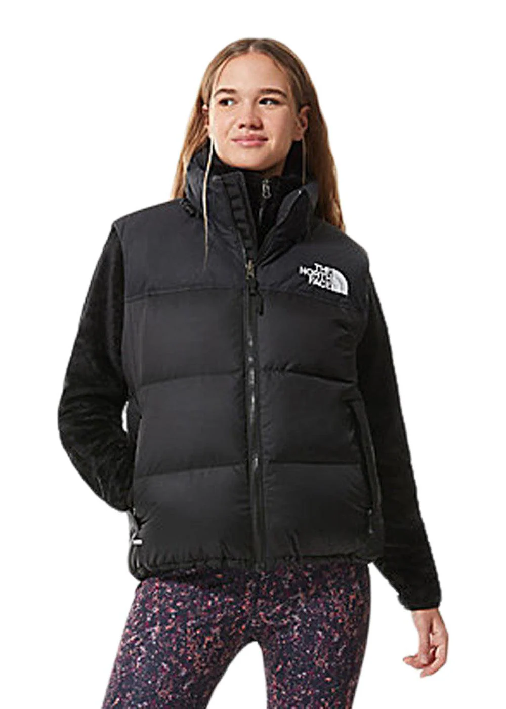 W 1996 RETRO NUPTSE VEST - Recycled Tnf Black - Image 3