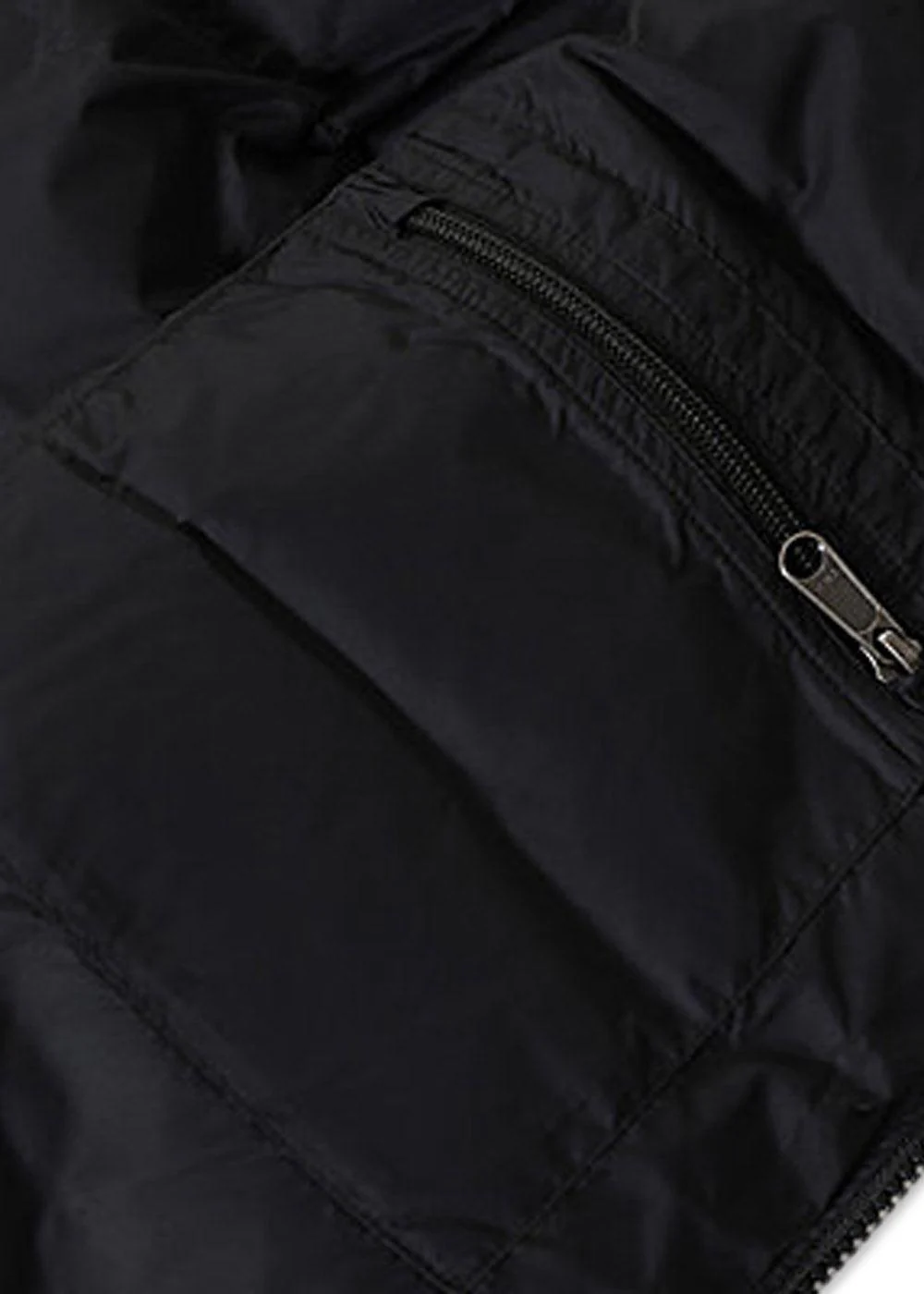 W 1996 RETRO NUPTSE VEST - Recycled Tnf Black - Image 7