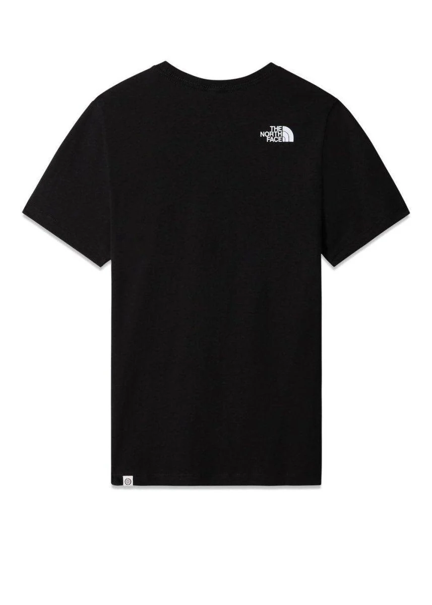 W HERITAGE S/S RECYCLED TEE - Tnf Black - Image 2