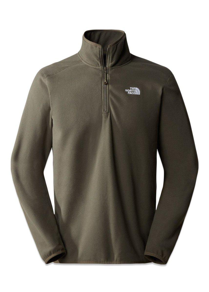 M 100 GLACIER 1/4 ZIP - EU - New Taupe Green