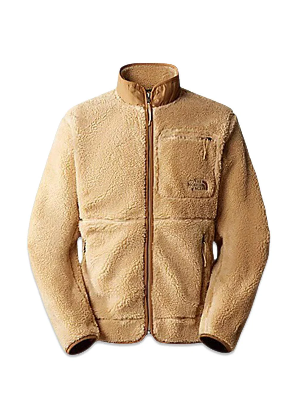 M EXTREME PILE FZ JACKET - Khaki Stone-Utility Brown