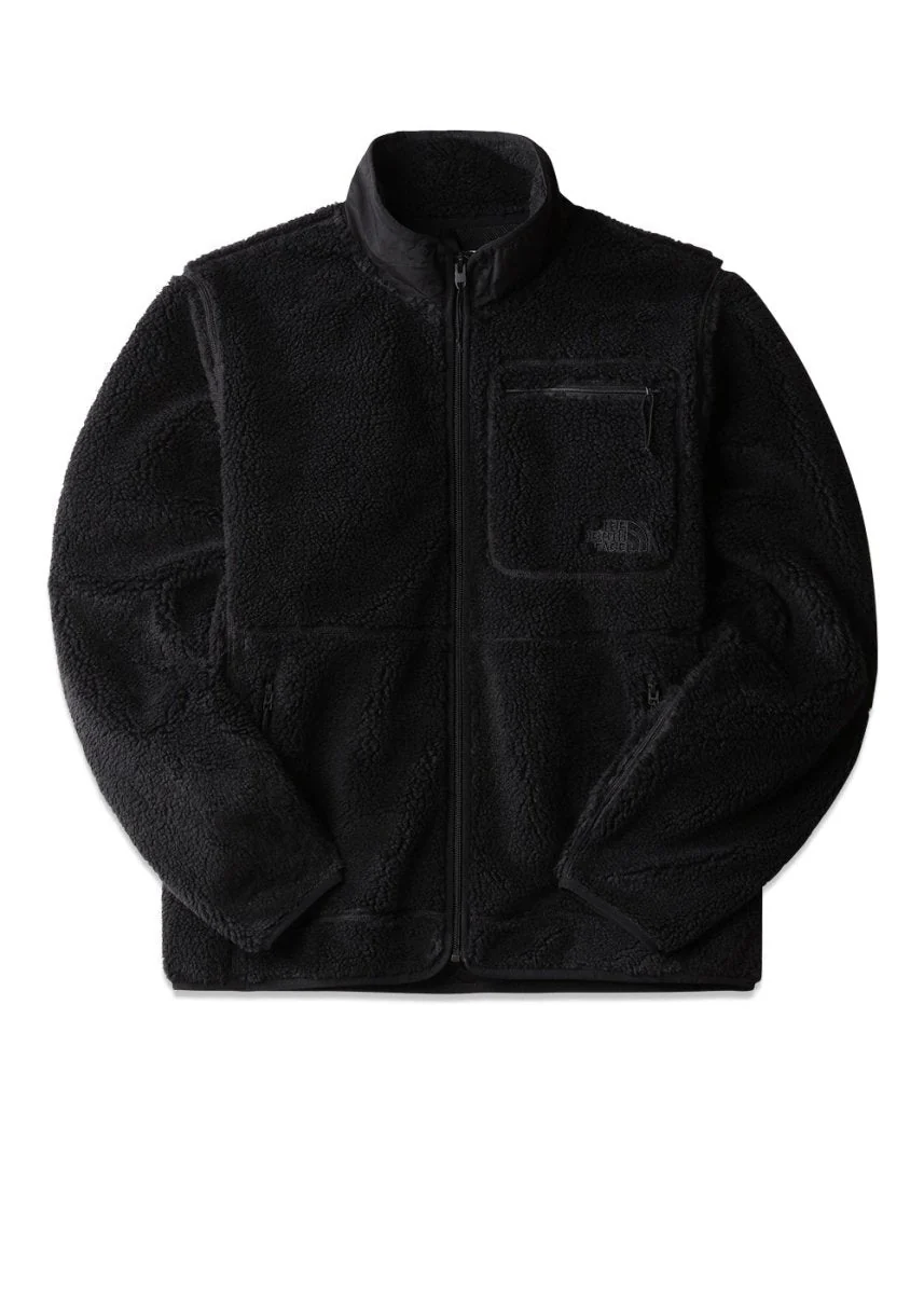 M EXTREME PILE FZ JACKET - Tnf Black