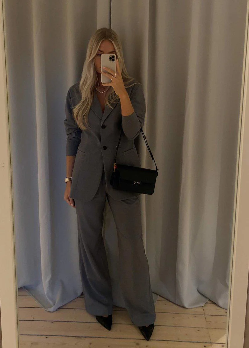 BennyMD Pants - Grey Melange - Image 2