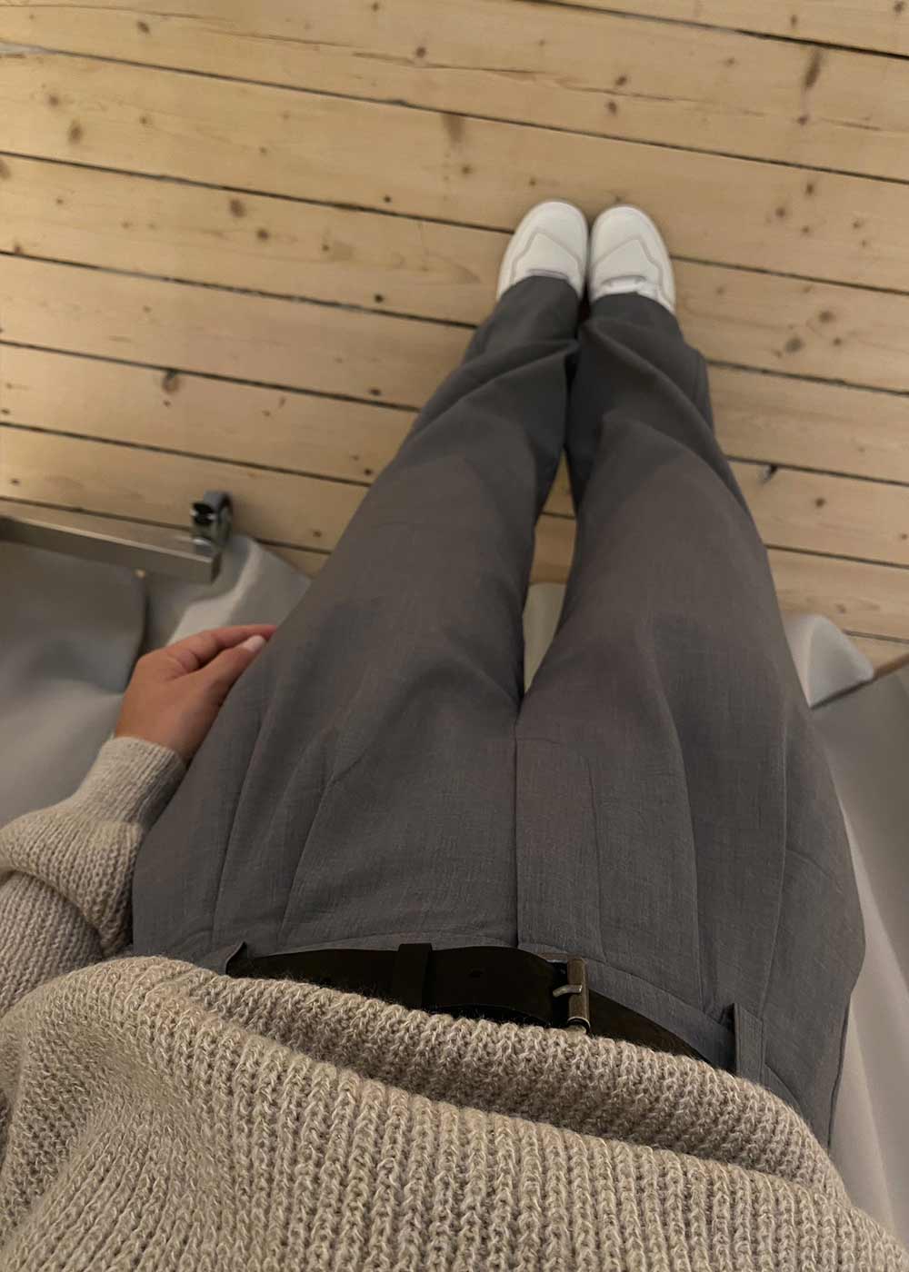 BennyMD Pants - Grey Melange - Image 3