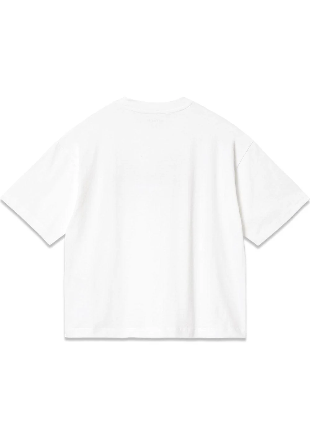 W' S/S Palm Script T-Shirt - White - Image 2