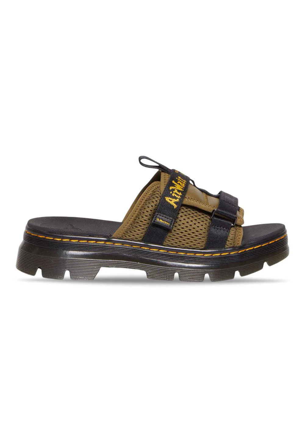 Ayce Dms Olive Milled Coated Leather+Delta Breathable Mesh - Dms Olive