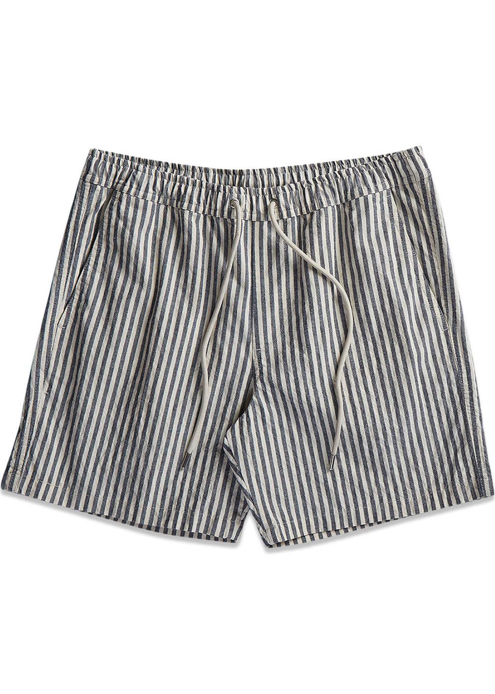 Gregor Shorts 5246 - Navy Stripe