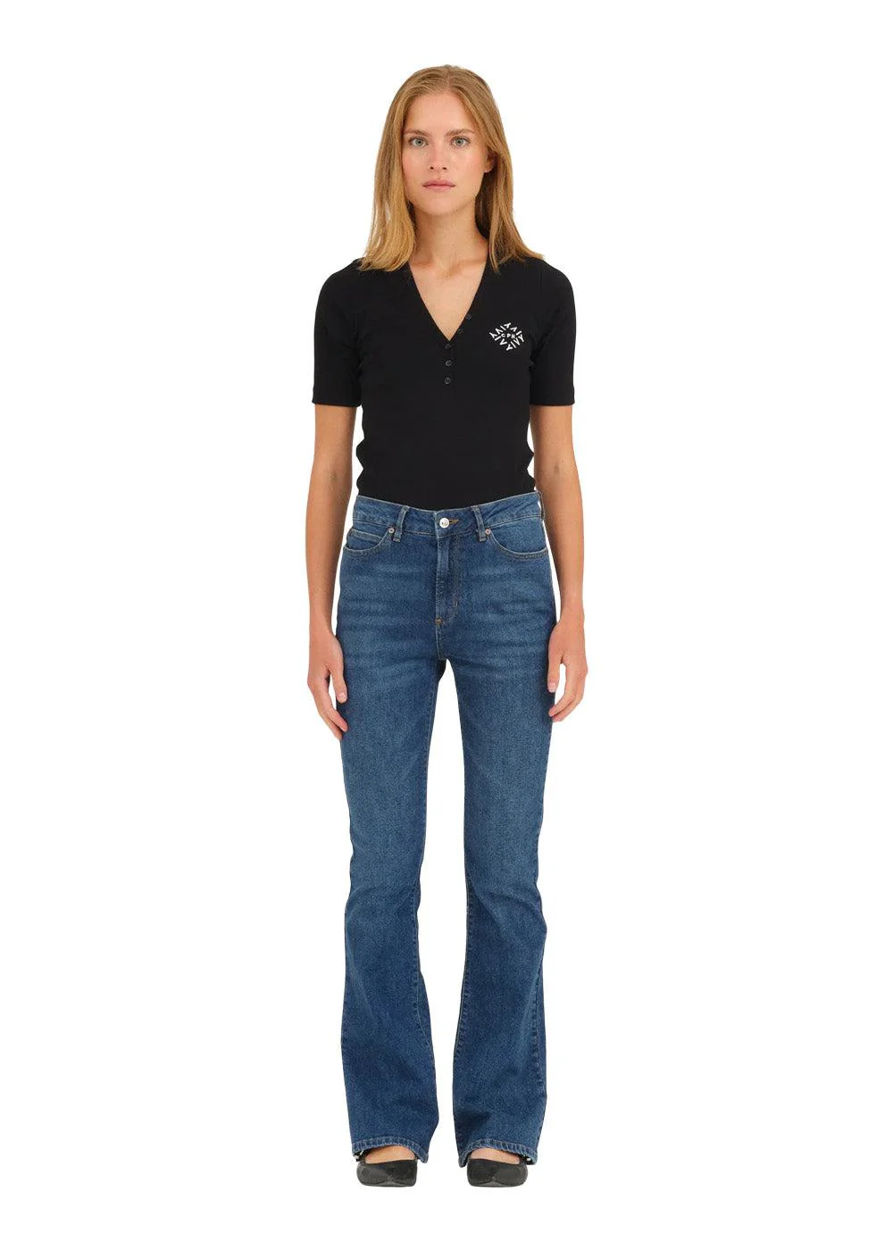 IVY-Tara Jeans Wash Liverpool Street - Denim Blue - Image 5