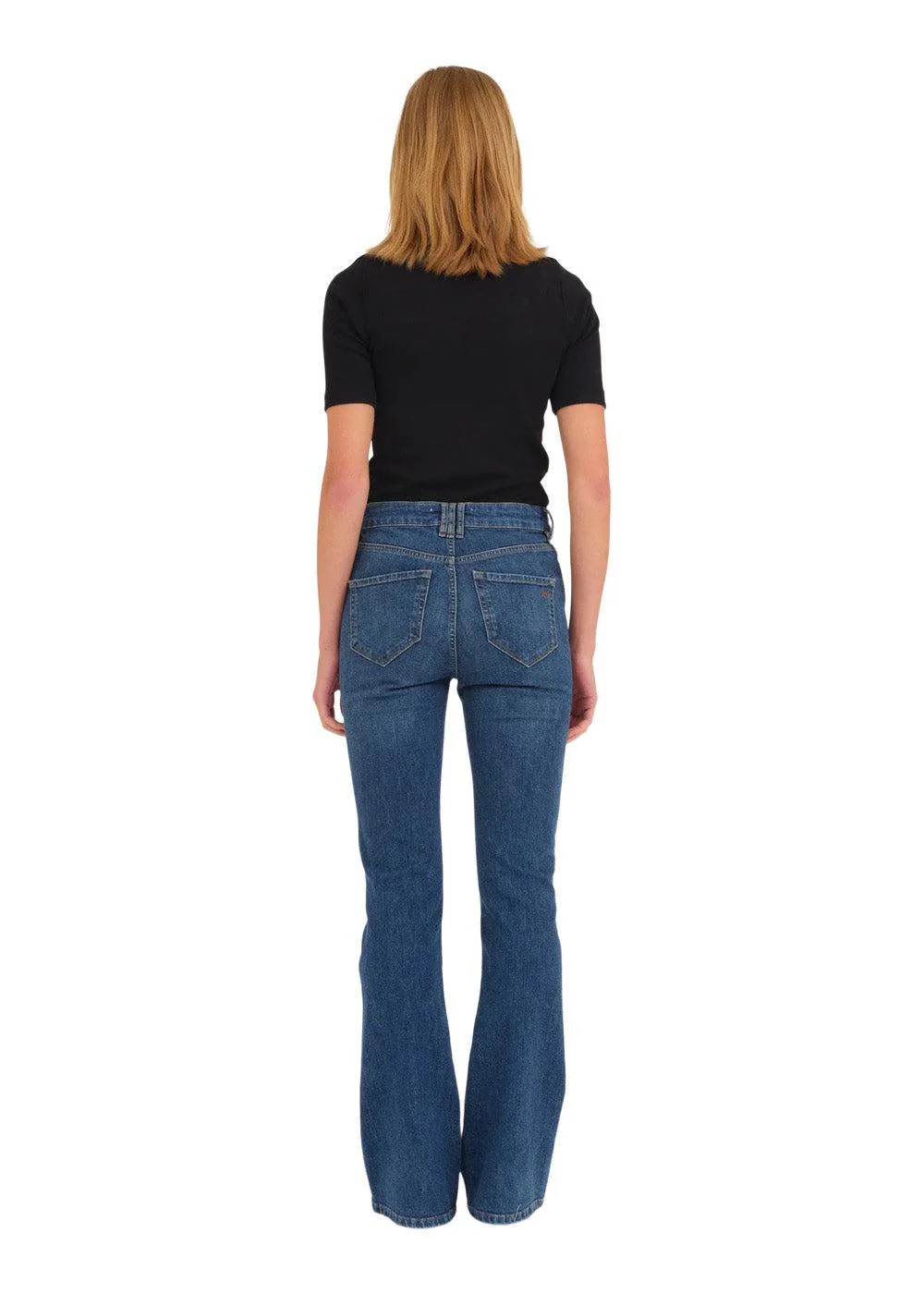 IVY-Tara Jeans Wash Liverpool Street - Denim Blue - Image 6