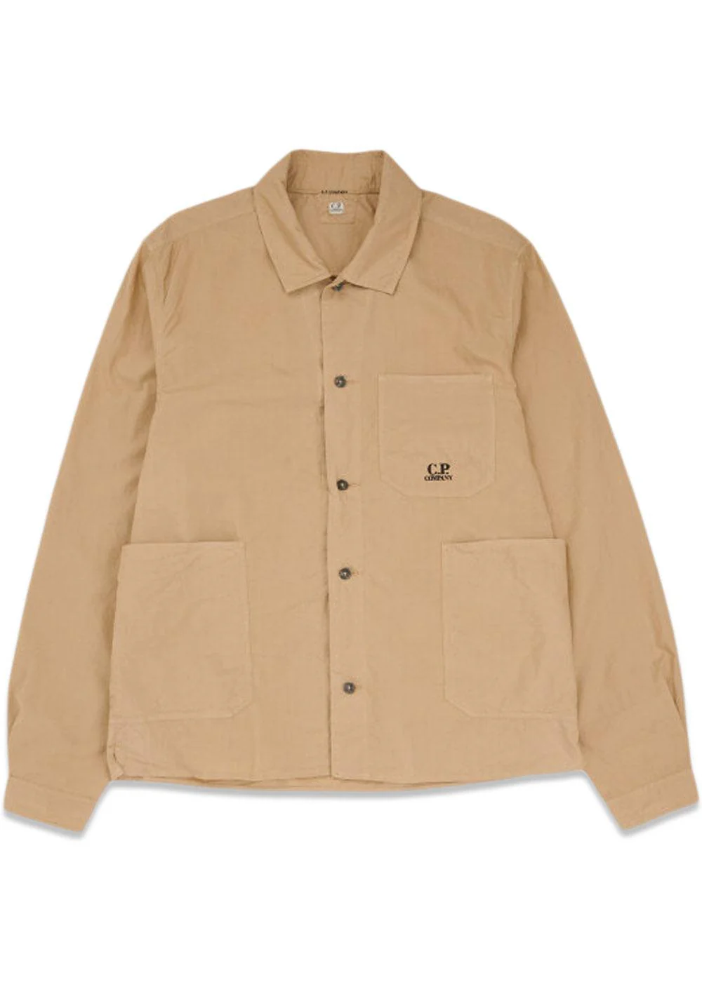 Popeline Overshirt - Beige