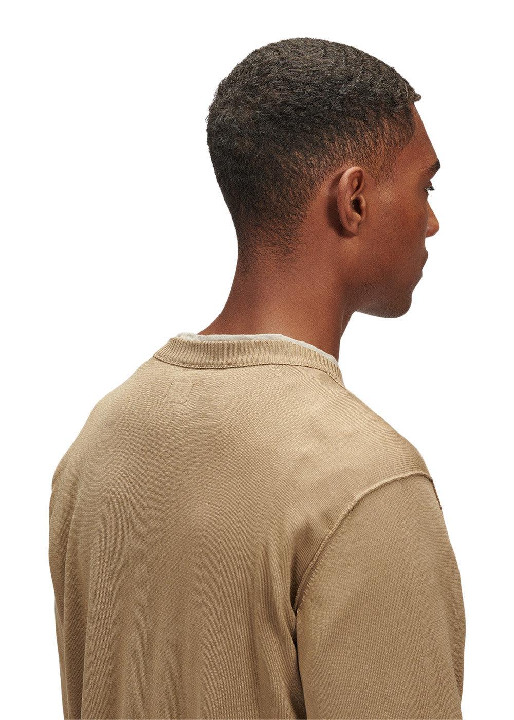 Knitwear Crew Neck - Beige - Image 4
