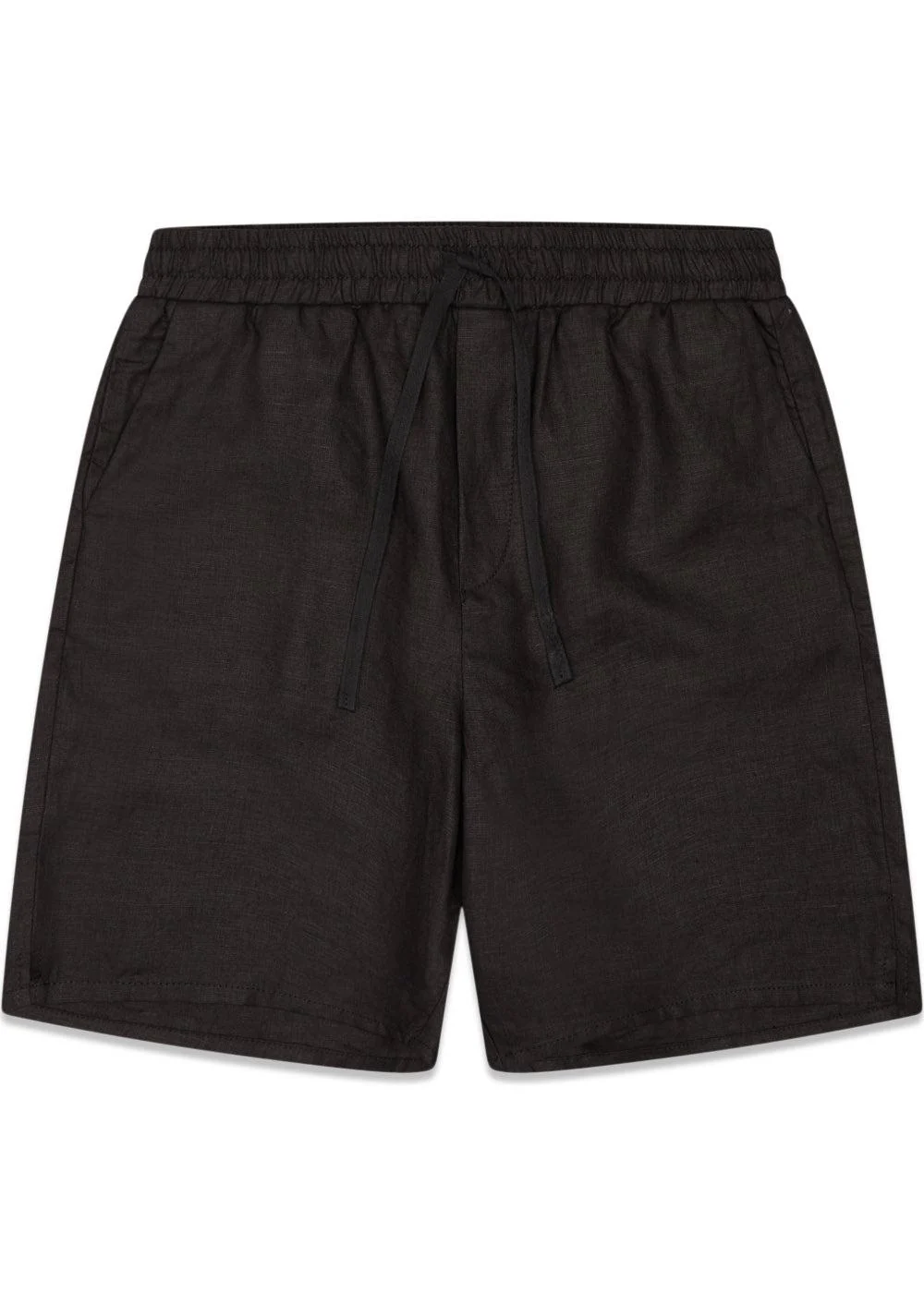 Bommy Linen Shorts - Black - Image 3
