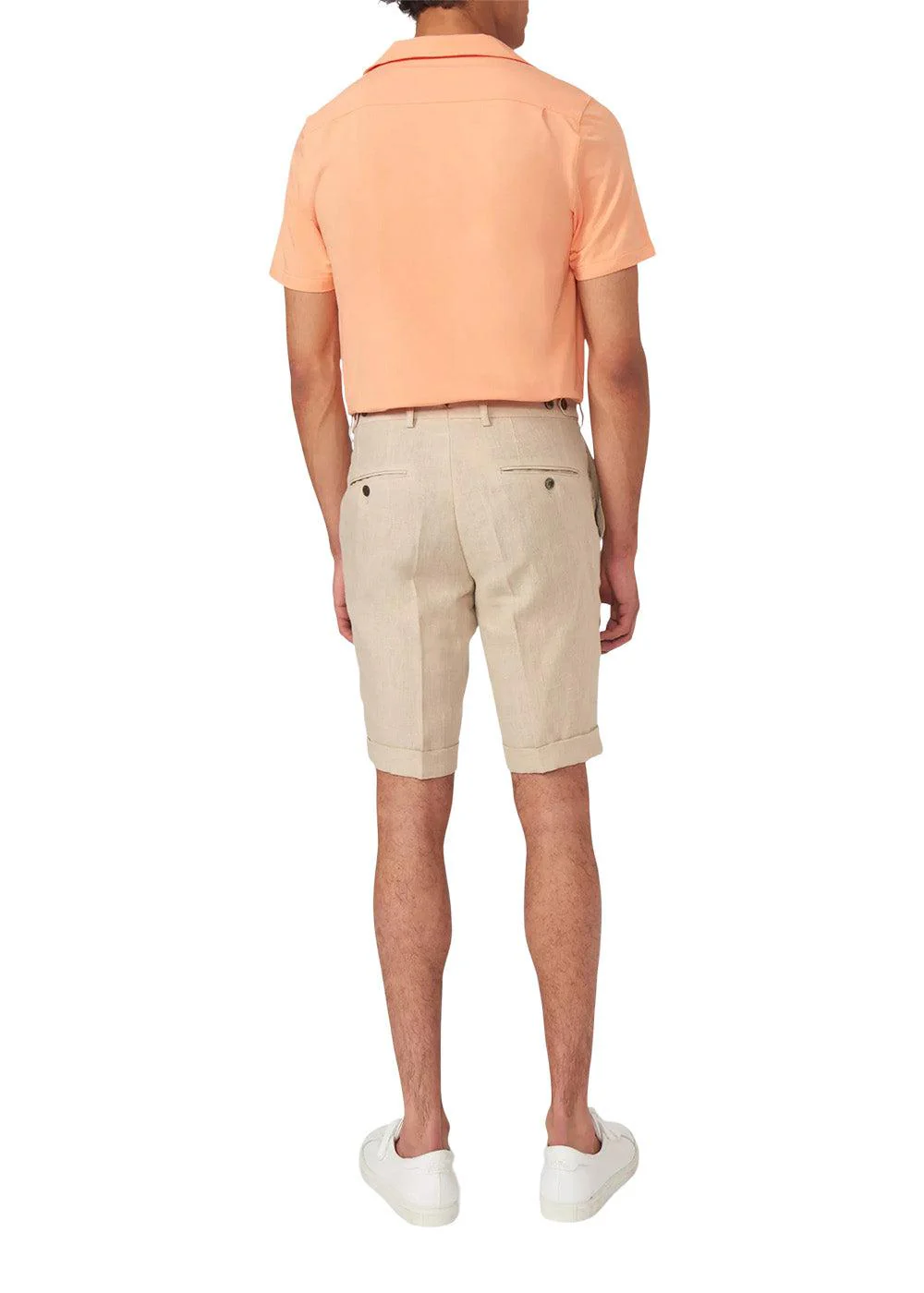 Declan Shorts - Natural Beige - Image 4
