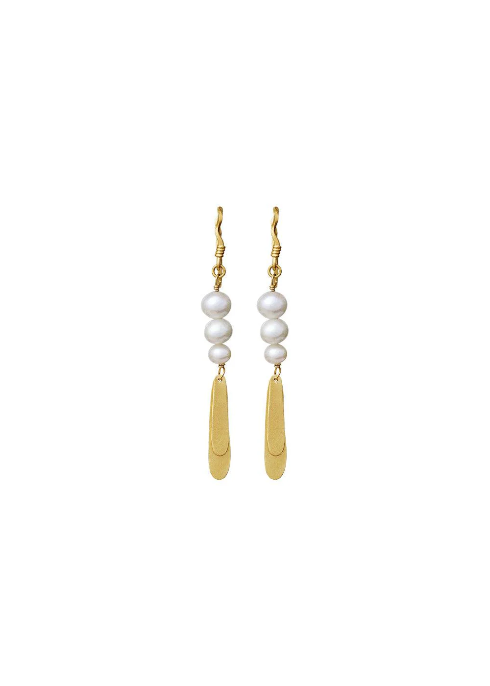 Smilla Earrings - Sterling Silver (925) Gold Plated