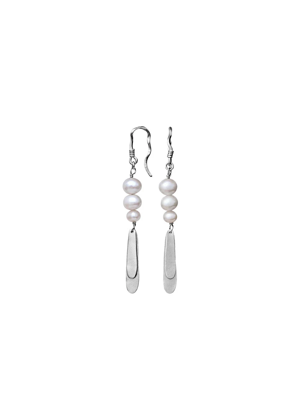 Smilla Earrings - Sterling Silver - Image 2