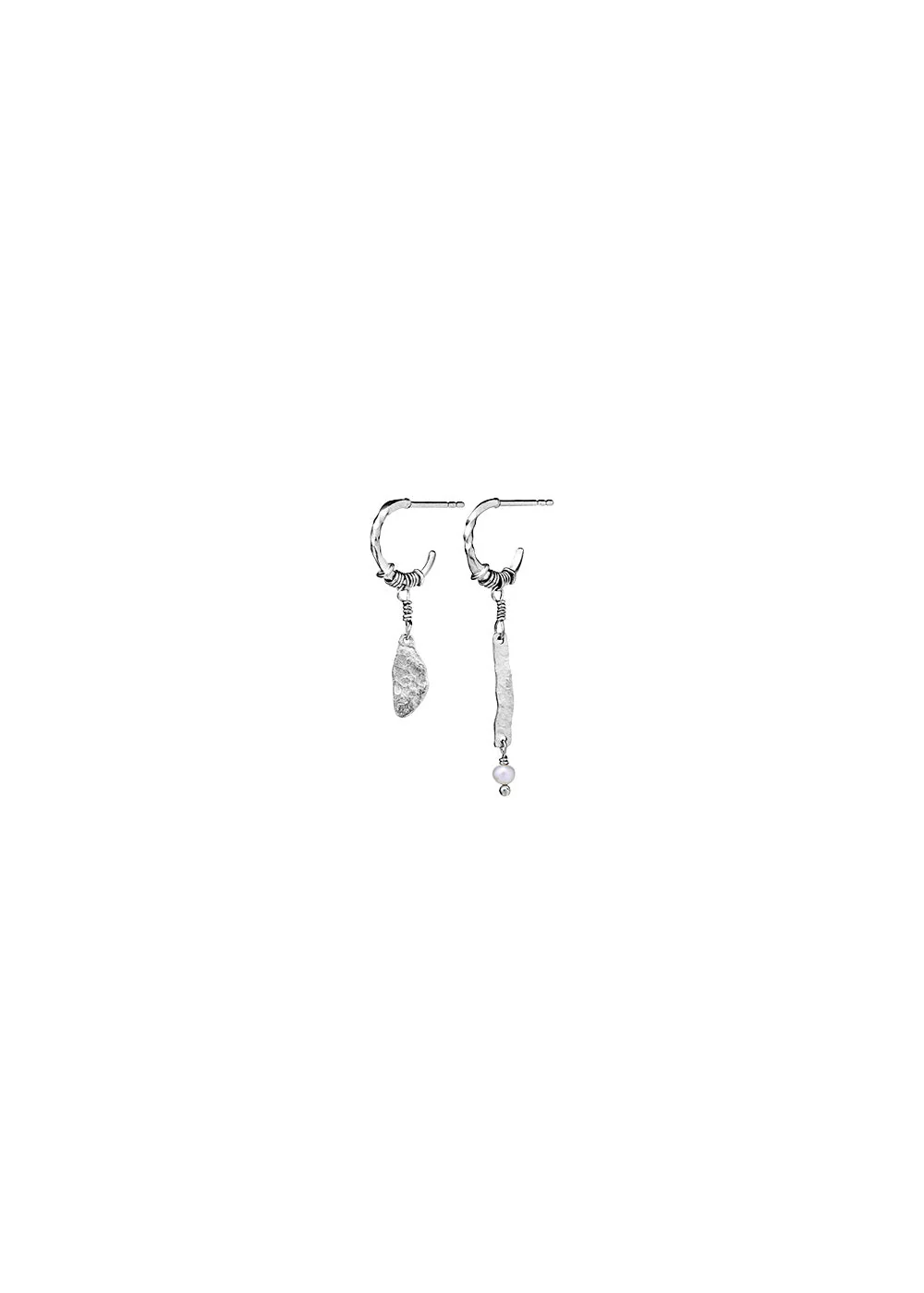 Noor Earrings - Sterling Silver