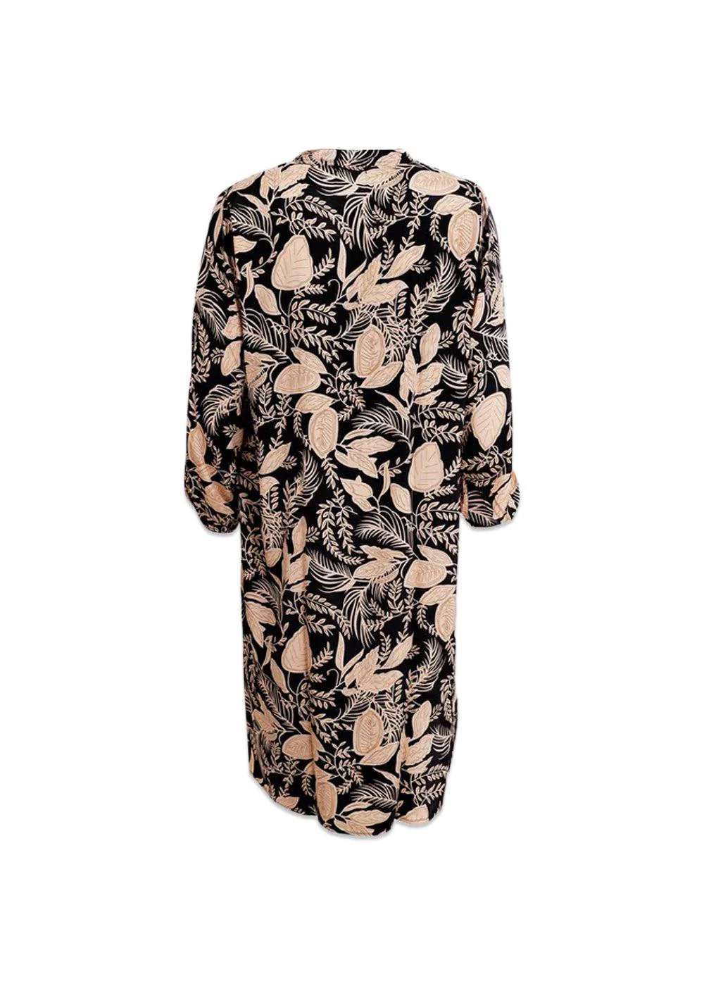 BCLUNA Pleat tunic dress - Floral Black - Image 2
