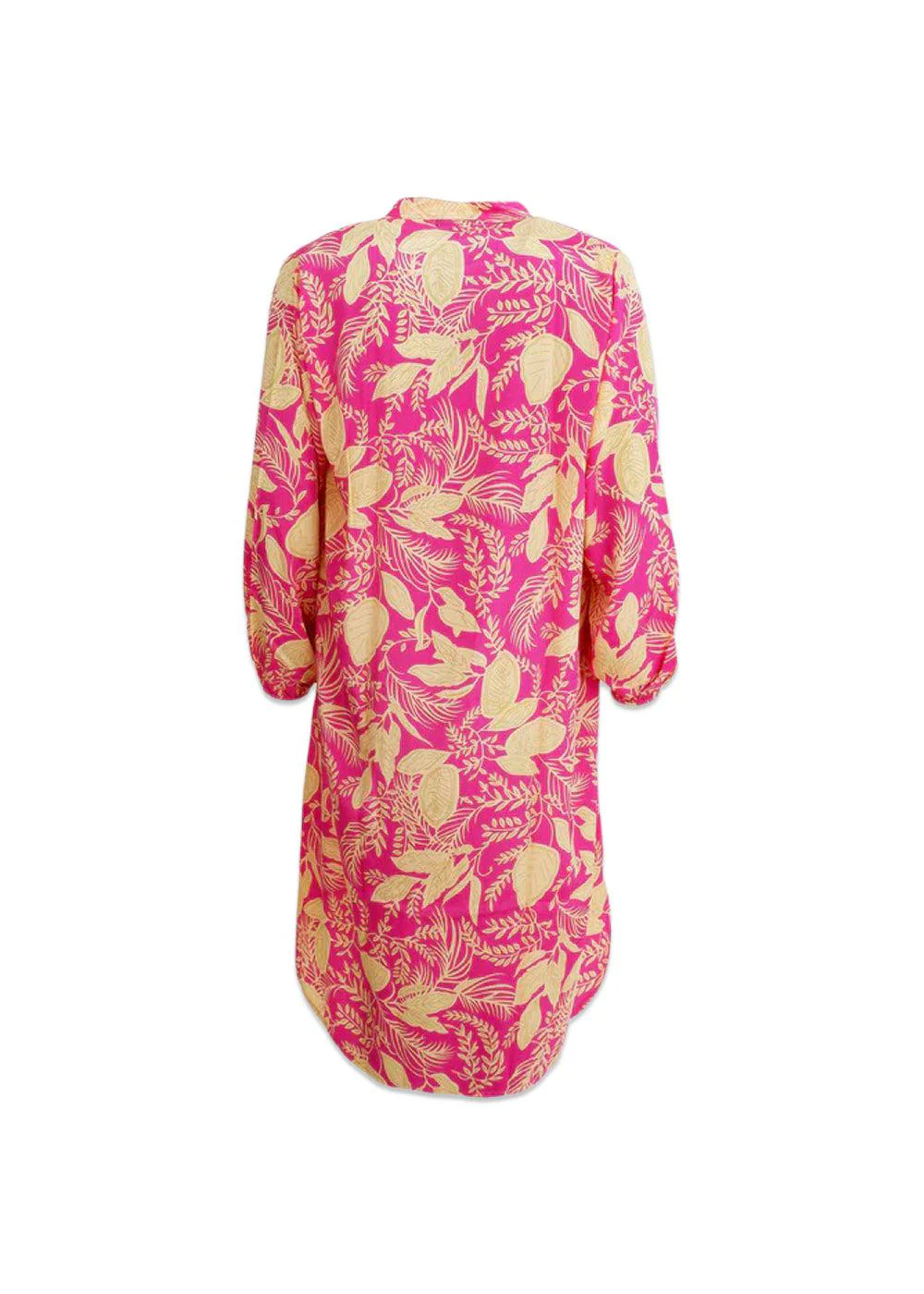 BCLUNA Pleat tunic dress - Floral Pink - Image 2