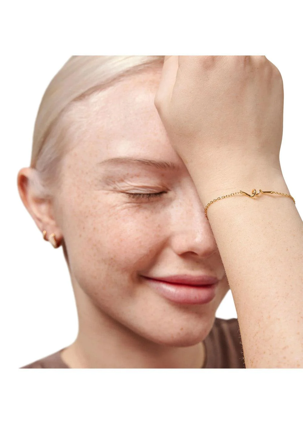 Bracelet, Twist - 925S/Gp - Image 2