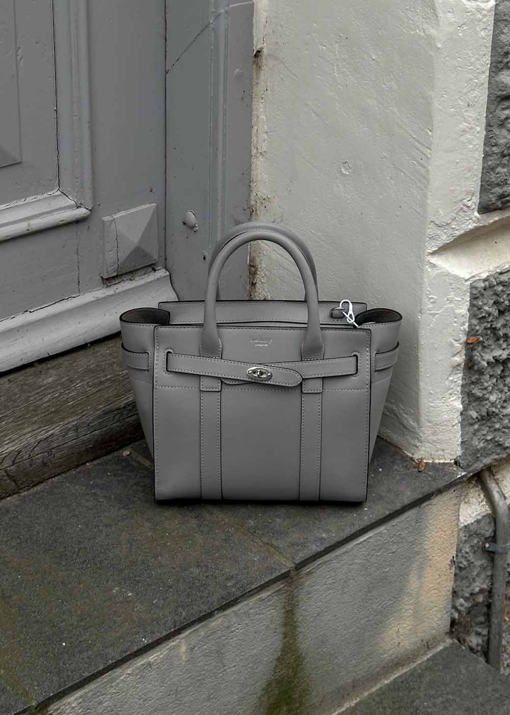 Mini Zipped Bayswater Micro Classic Grai - Pale Grey - Image 2