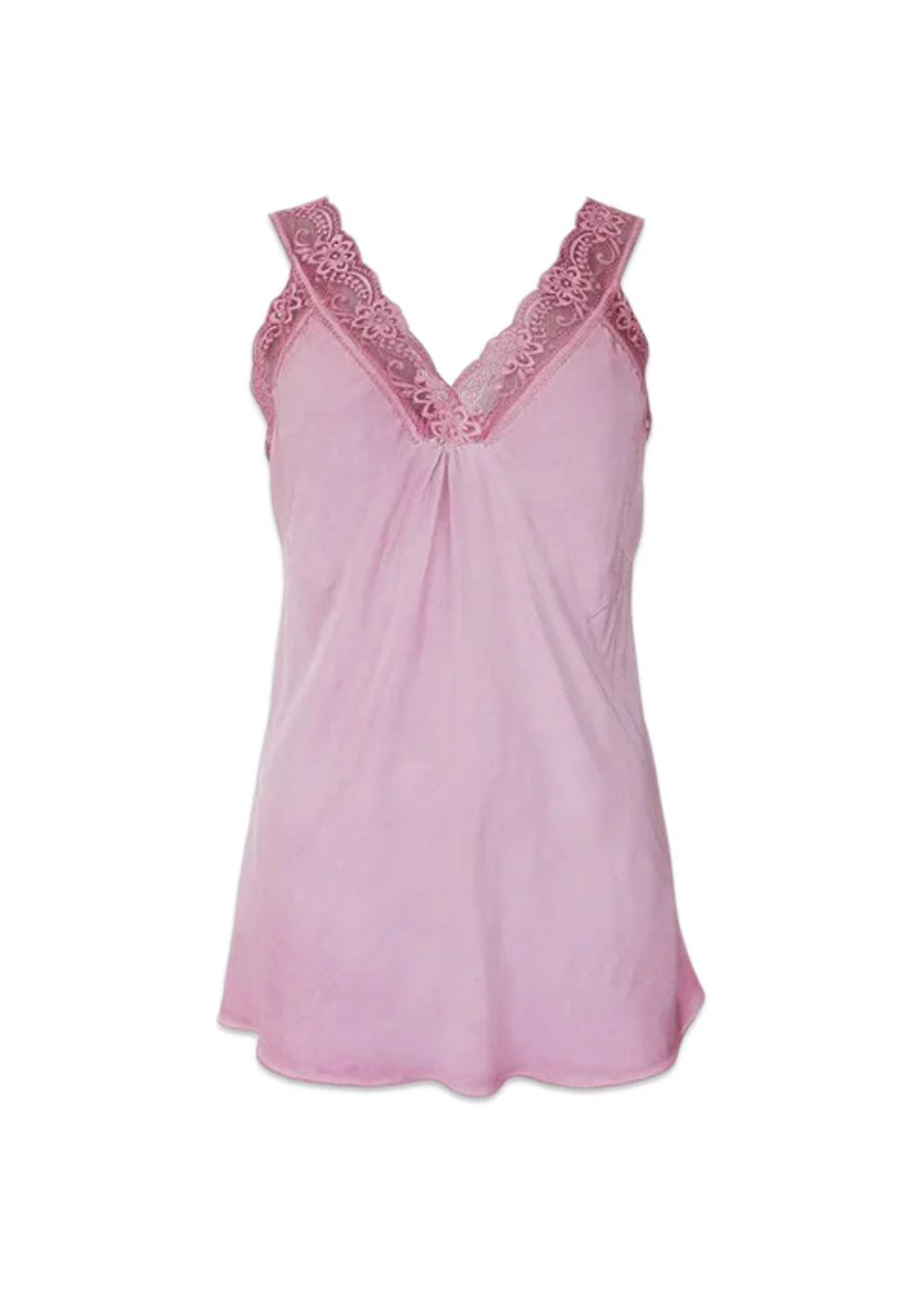 BCBEA lace top - VINTAGE DYED - Rose