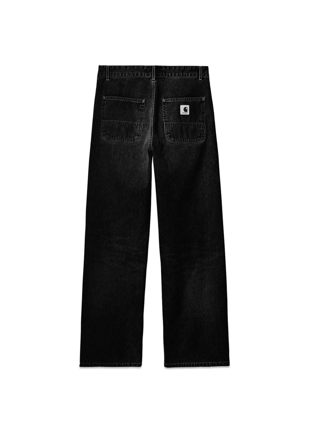 W Simple Pant - Black Stone Washed - Image 4