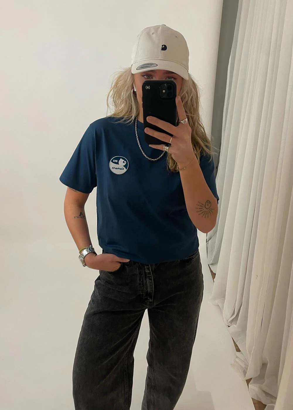 W S/S Aspen T-Shirt - Squid Heavy Enzyme Wash - Image 2
