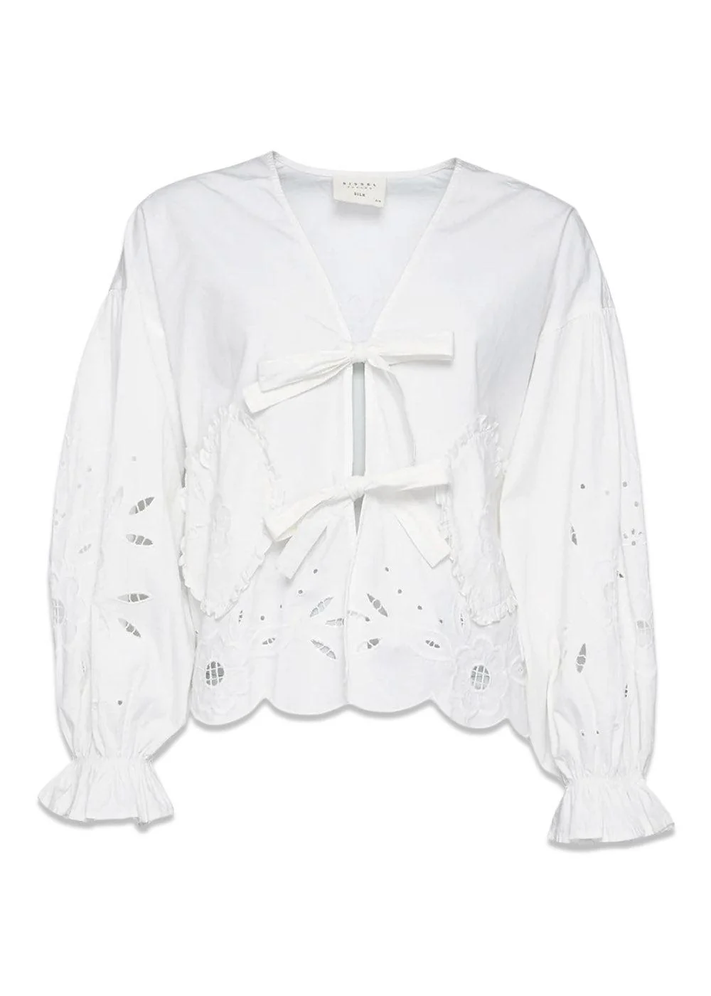 Maibritt Organic Cotton Top - Ecru