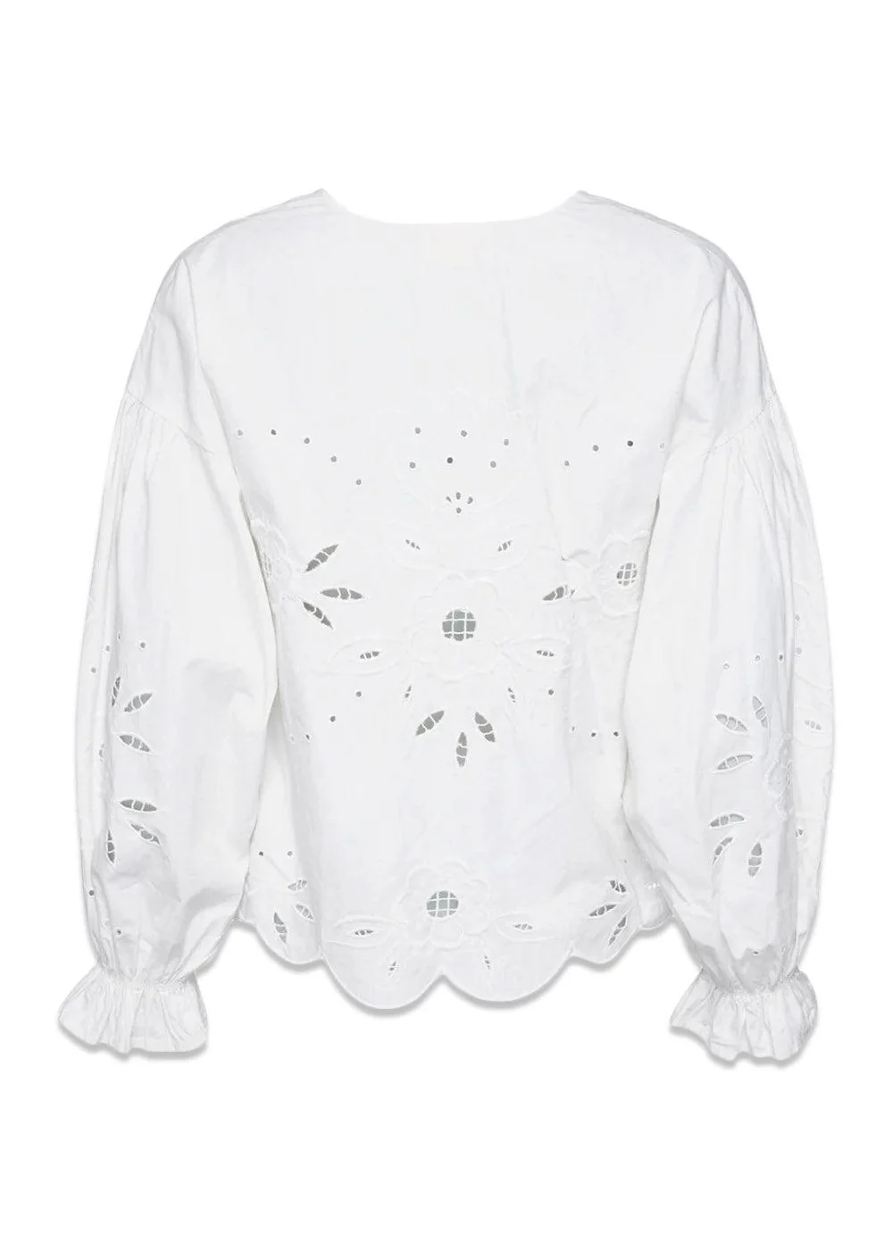 Maibritt Organic Cotton Top - Ecru - Image 3