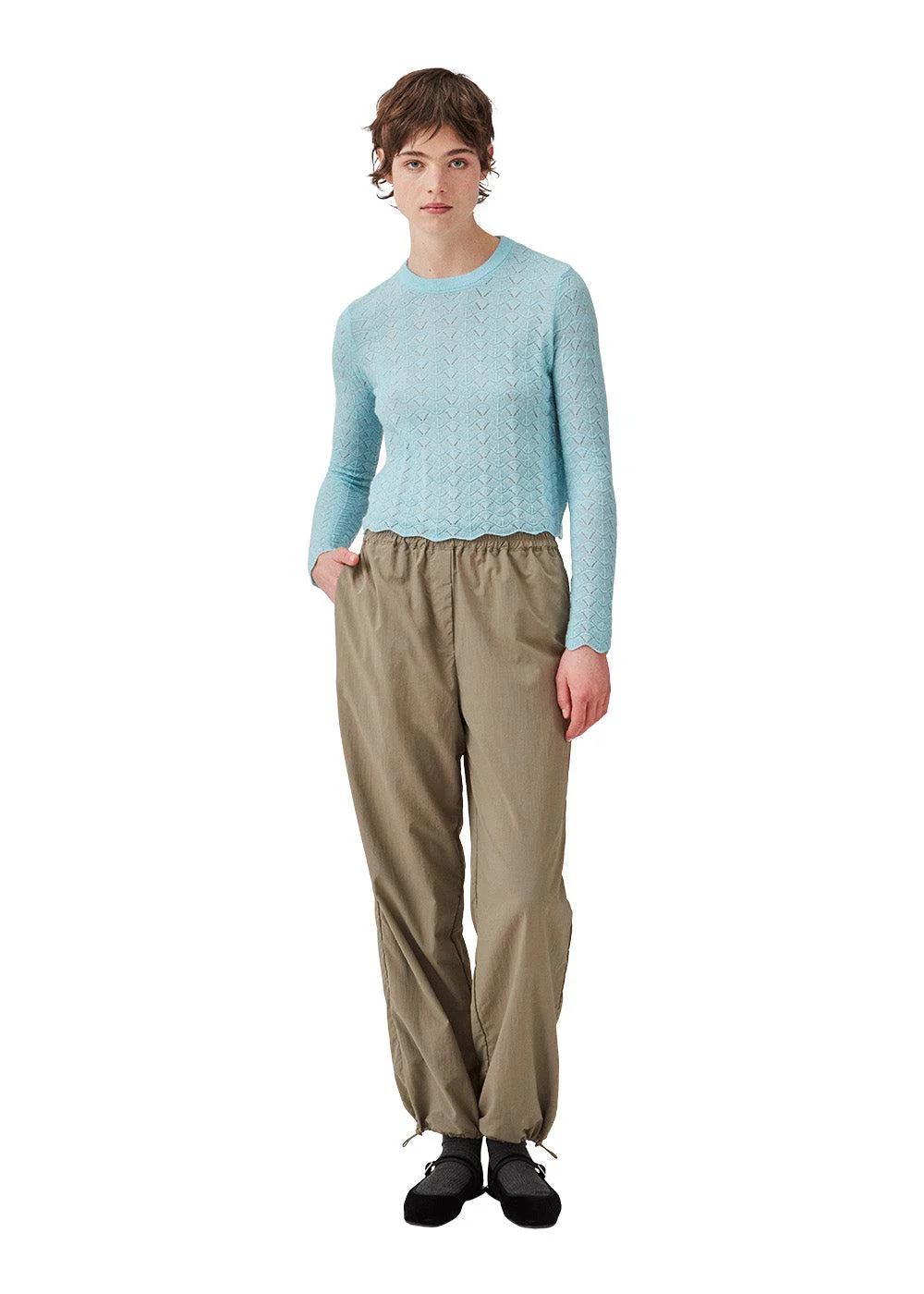CordellMD short o-neck - Cool Blue - Image 3
