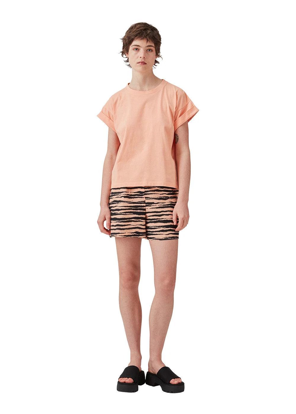 BrazilMD short t-shirt - Peach Nectar - Image 3