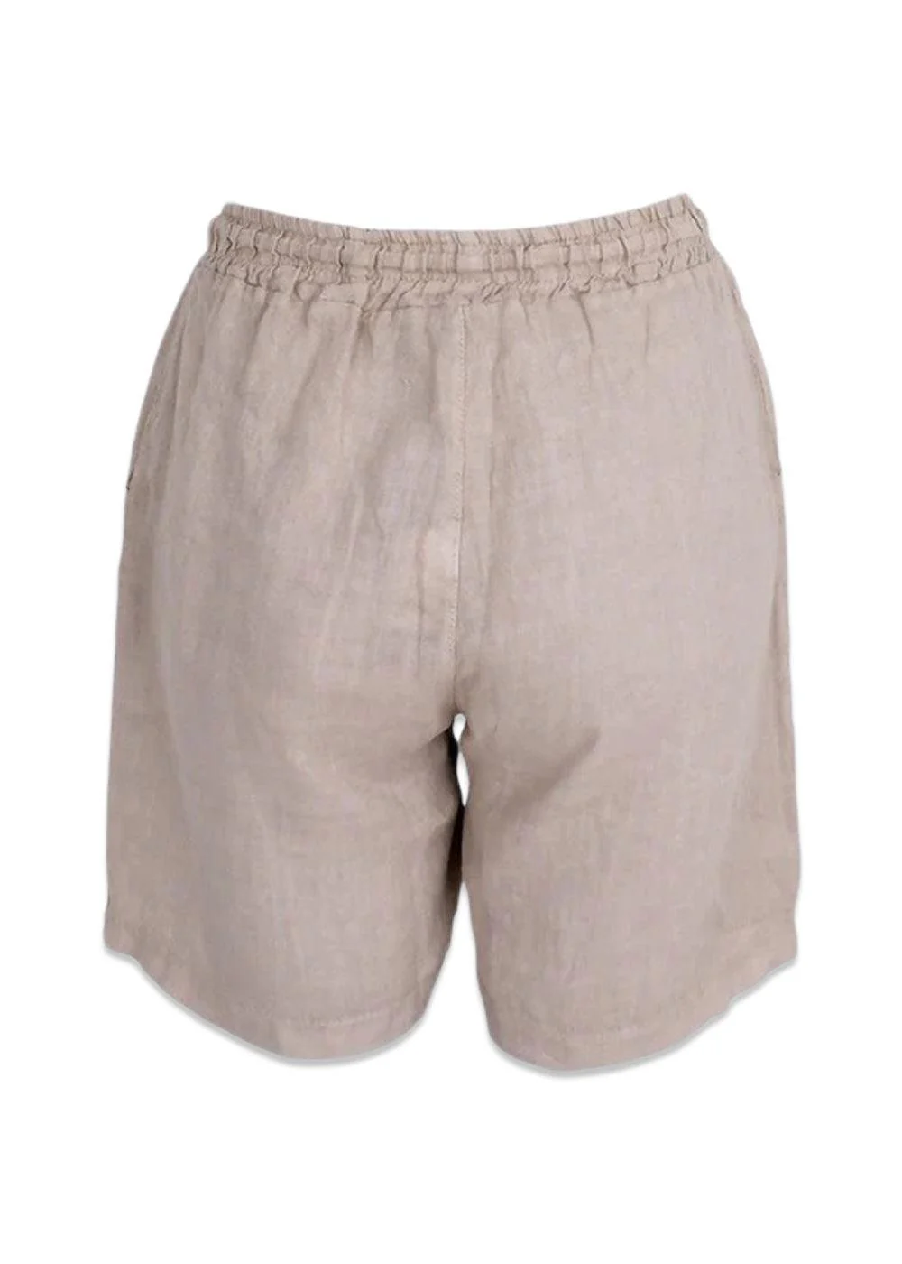 BCMELINA linen shorts - Beige - Image 2