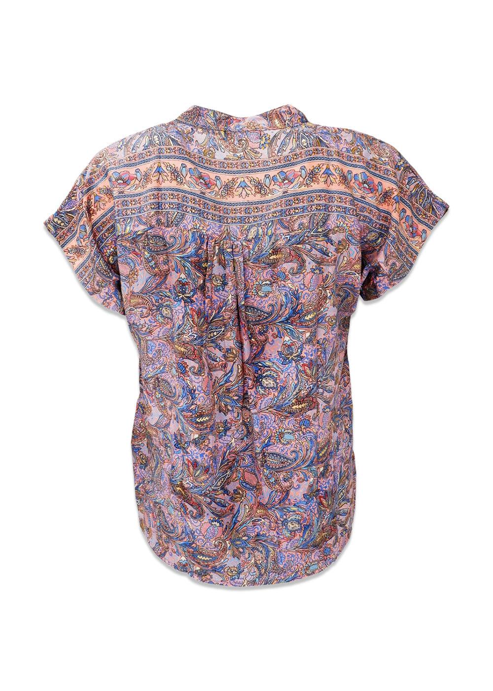 BCLUNA Andrea s/s top - Blush Tropic - Image 2