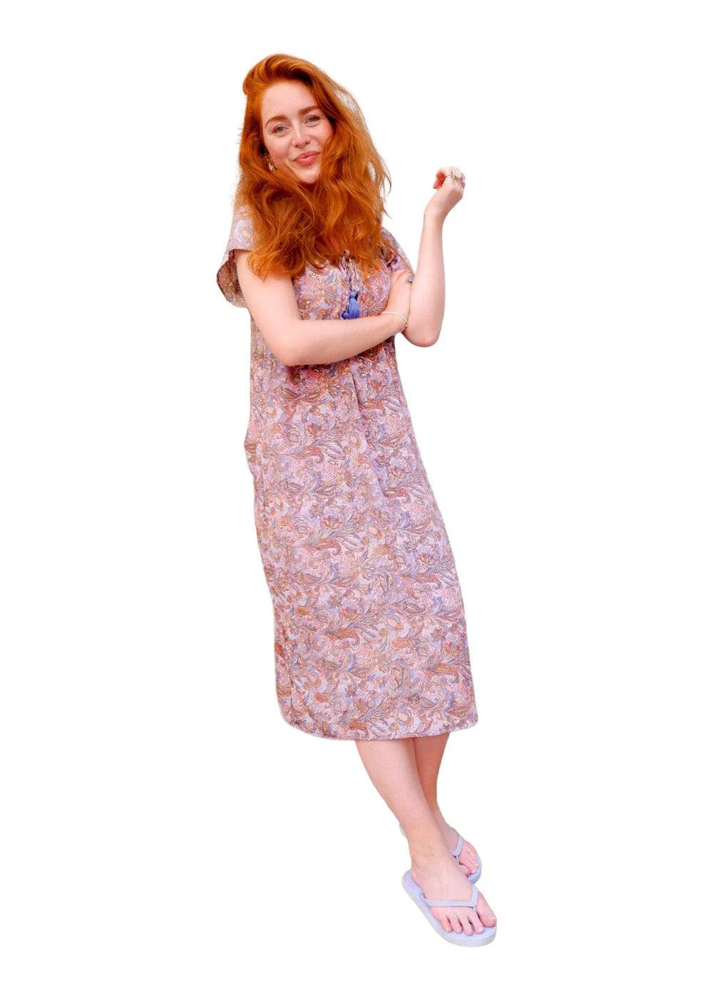 BCLUNA Dana midi dress - Blush Tropic - Image 3