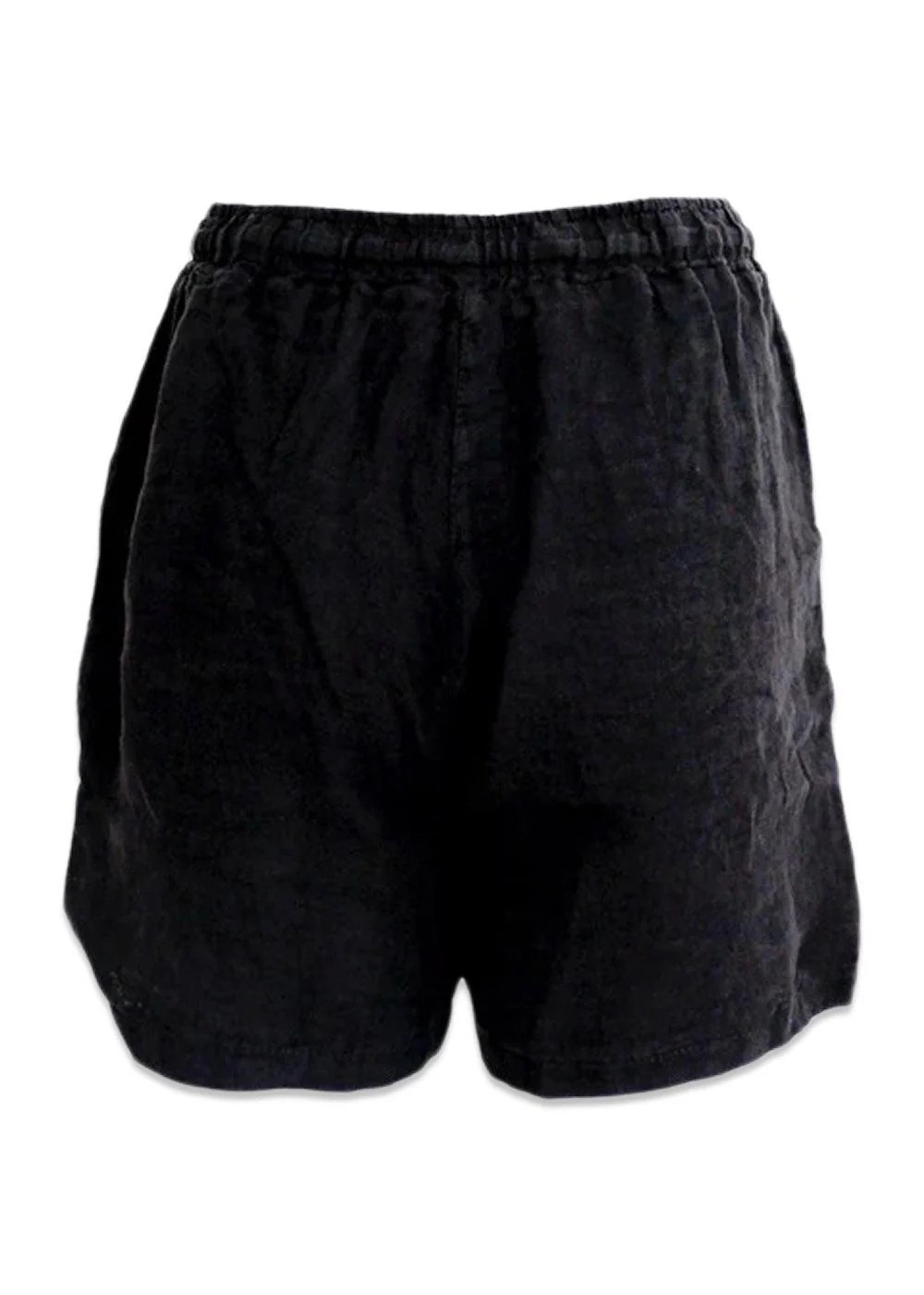 BCMELINA linen shorts - Black - Image 2