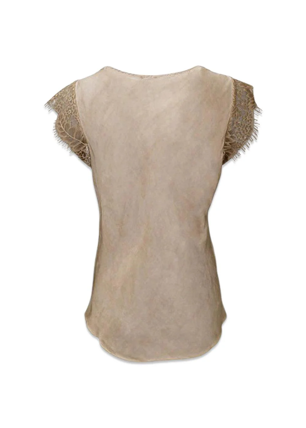 BCBILLY lace top - Champagne - Image 2